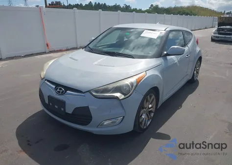 2015 Hyundai Veloster Flex из США, поврежденный, VIN KMHTC6AD6FU222998